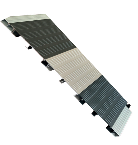 Échantillons de lames aluminium